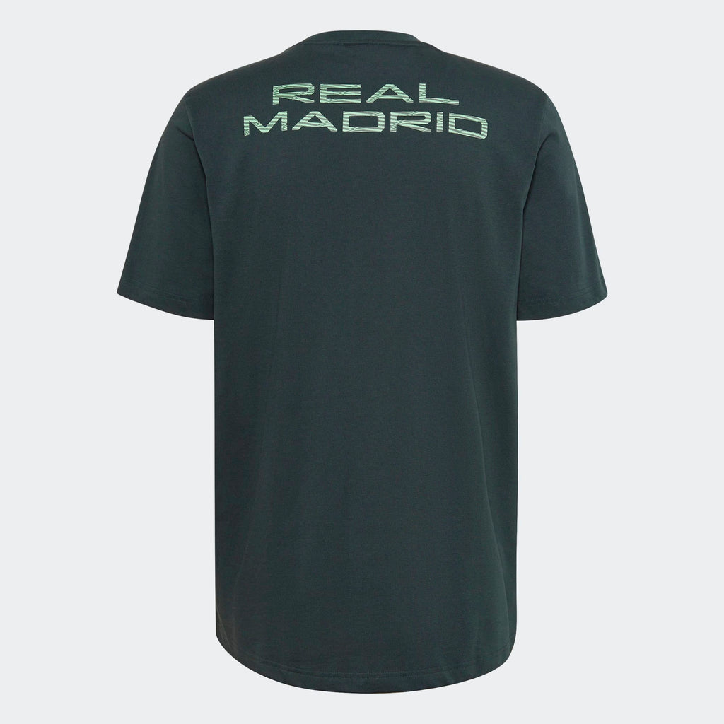 adidas REAL MADRID TIRO 21 LIFESTYLER HEAVY COTTON TEE - HD1340-ADIDAS by adidas | Available at Niky's Sports