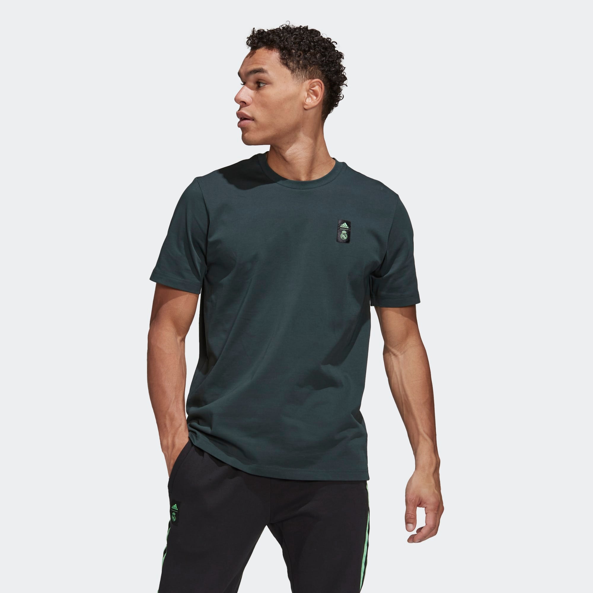 adidas REAL MADRID TIRO 21 LIFESTYLER HEAVY COTTON TEE