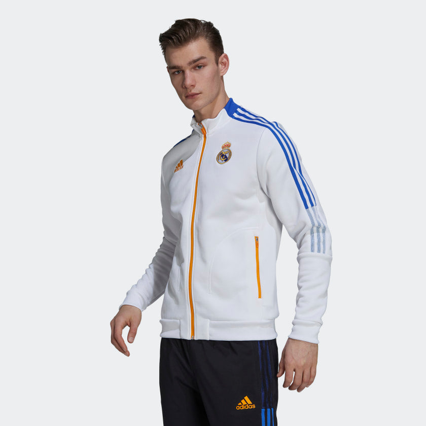 REAL MADRID TIRO ANTHEM JACKET - GR4270-ADIDAS by Adidas | Available at Niky's Sports
