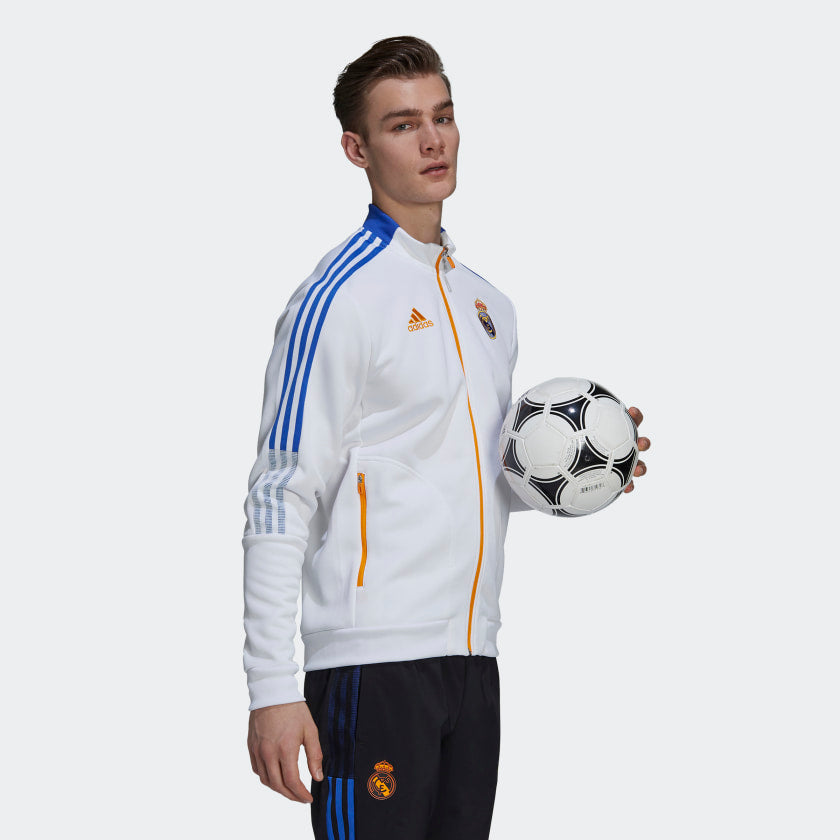 REAL MADRID TIRO ANTHEM JACKET - GR4270-ADIDAS by Adidas | Available at Niky's Sports