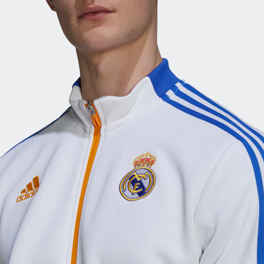 REAL MADRID TIRO ANTHEM JACKET - GR4270-ADIDAS by Adidas | Available at Niky's Sports