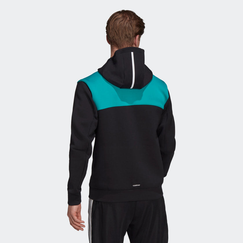 REAL MADRID ADIDAS Z.N.E. ANTHEM JACKET - GU9668-ADIDAS by Adidas | Available at Niky's Sports