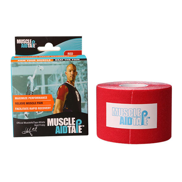 MuscleAid Tape - Red - 1642-RPRD-SPORTS MED TAPE by Sports Med Tape | Available at Niky's Sports