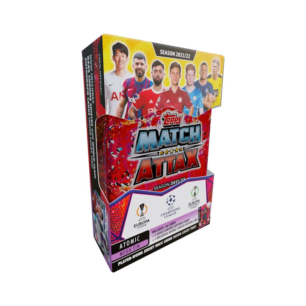 Topps UEFA Match Attax 21/22 Trading Cards - Mega Tin - FGC004623-TOPPS by Topps | Available at Niky's Sports
