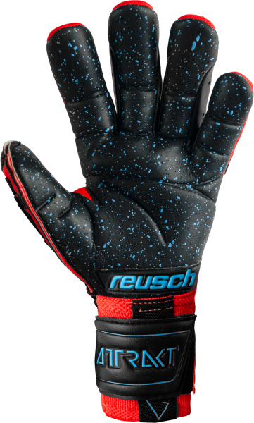 Reusch ATTRAKT FREEGEL FUSION ORTHO-TEC GOALIATOR GOALKEEPER GLOVE - 5370990-REUSCH by Reusch | Available at Niky's Sports
