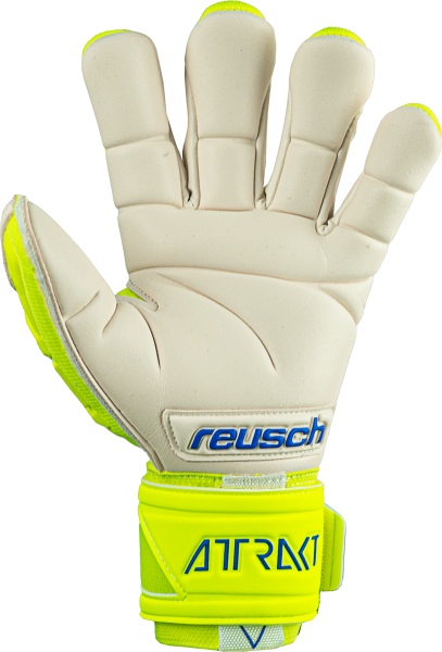 Attrakt Freegel Gold Ortho-Tec Goalkeeper Glove - 5270960-REUSCH by Reusch | Available at Niky's Sports