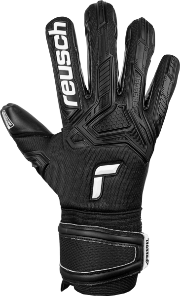 ATTRAKT FREEGEL INFINITY FINGER SUPPORT GOALKEEPER GLOVE - 5270730-REUSCH by Reusch | Available at Niky's Sports