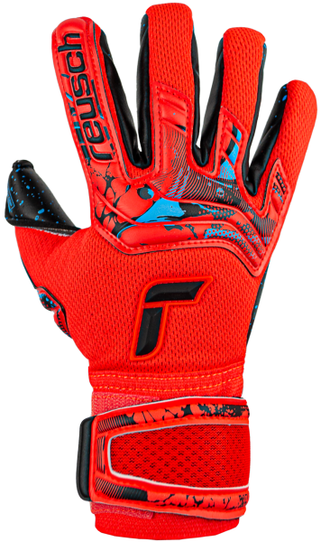 REUSCH ATTRAKT FUSION FINGER SUPPORT GUARDIAN JUNIOR GOALKEEPER GLOVE - 5372940-REUSCH by Reusch | Available at Niky's Sports