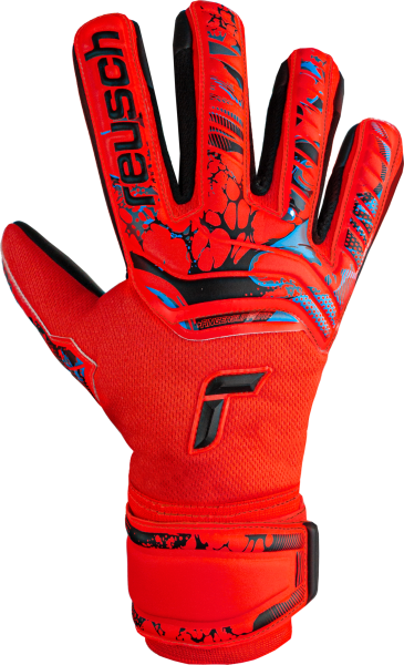 Reusch ATTRAKT GRIP EVOLUTION FINGER SUPPORT JUNIOR GOALKEEPER GLOVE - 5372820-REUSCH by Reusch | Available at Niky's Sports