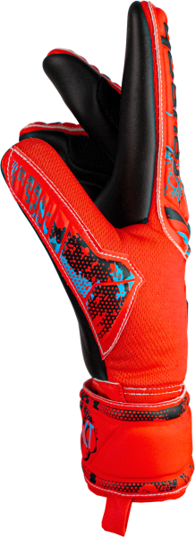 Reusch ATTRAKT GRIP EVOLUTION FINGER SUPPORT JUNIOR GOALKEEPER GLOVE - 5372820-REUSCH by Reusch | Available at Niky's Sports