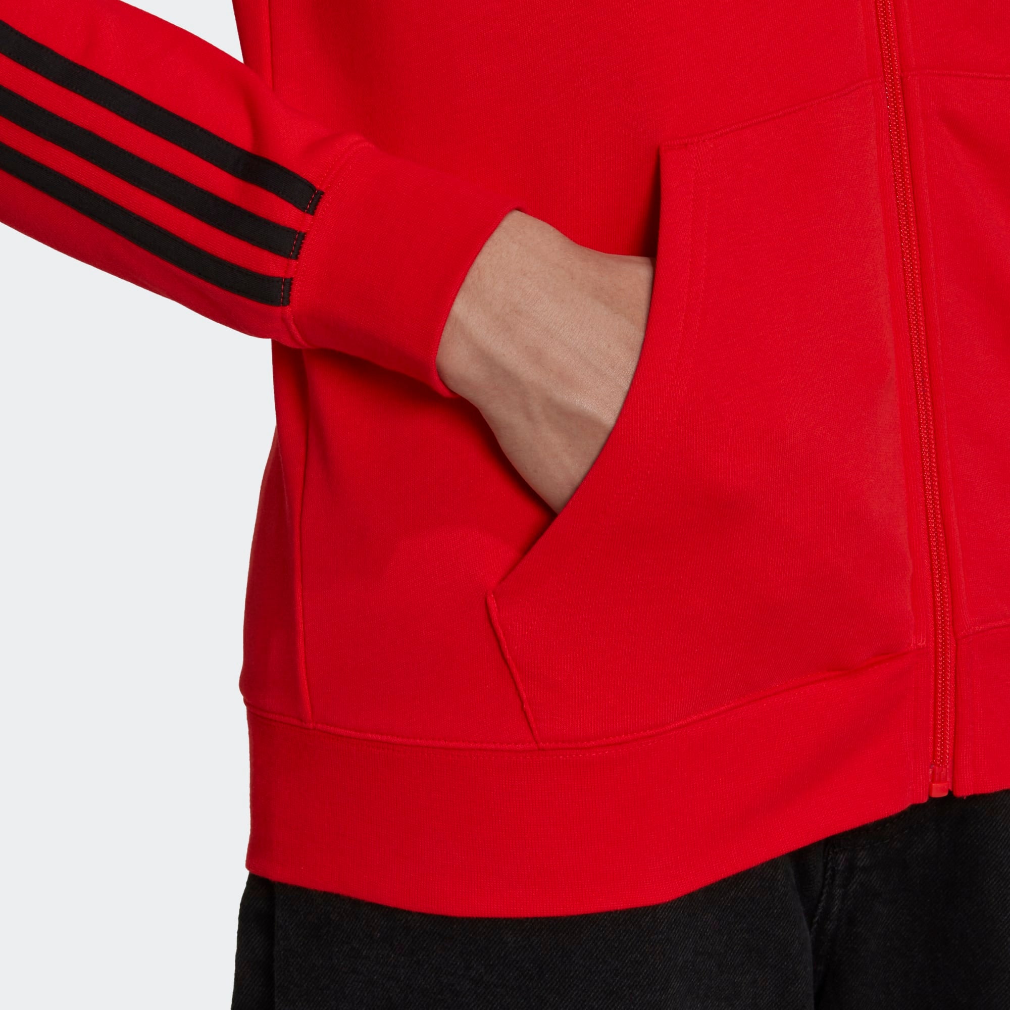 adidas RIVER PLATE 3-STRIPES MEN'S HOODIE - HC1106-ADIDAS by adidas | Available at Niky's Sports