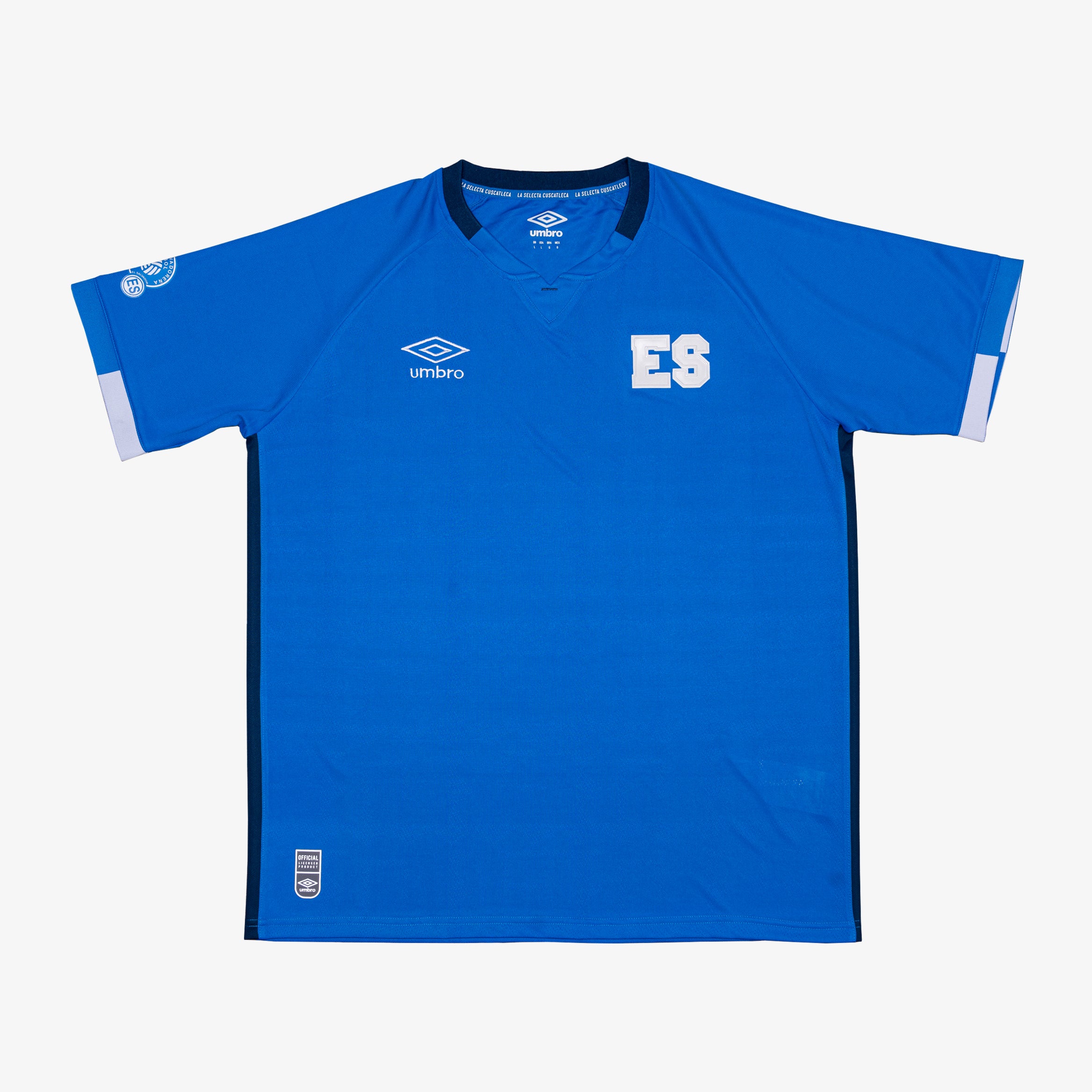 Umbro Men's El Salvador Home Jersey Short Sleeve 2021-22