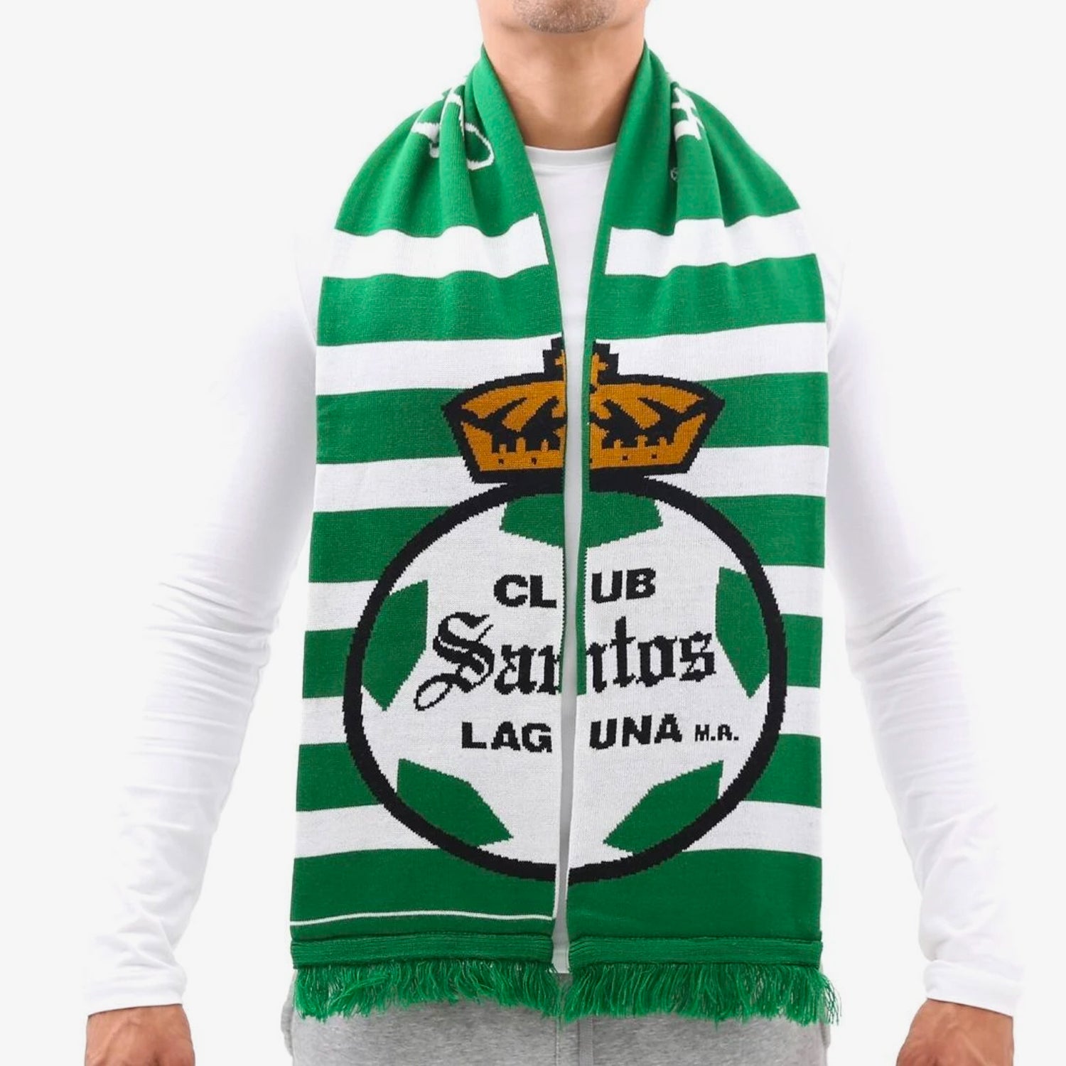 Santos Laguna Scarf - SANTOS-SCARF-FANATIKER by Fanatiker | Available at Niky's Sports