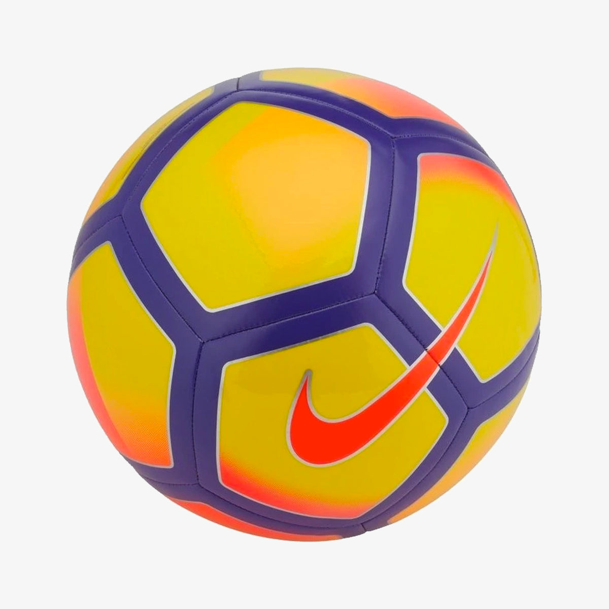 Nike Pitch Soccer Ball - Purple/Yellow - SC3136-711-NIKE by Nike | Available at Niky&#39;s Sports