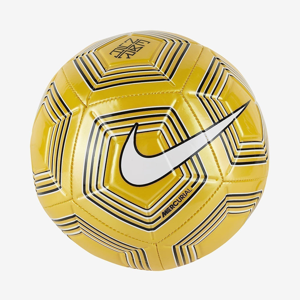 Kid's Mercurial Neymar Strike Soccer Ball - Amarillo/White/Black/White - SC3503-728-NIKE by Nike | Available at Niky's Sports