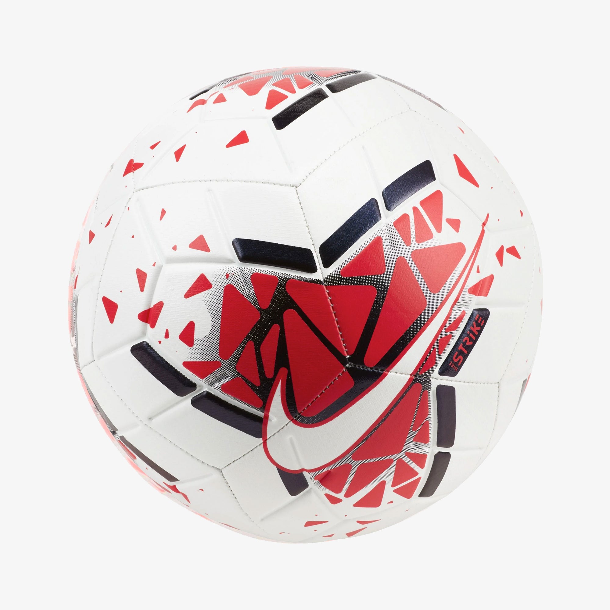 Nike Strike Soccer Ball White Red Training Soccer Ball