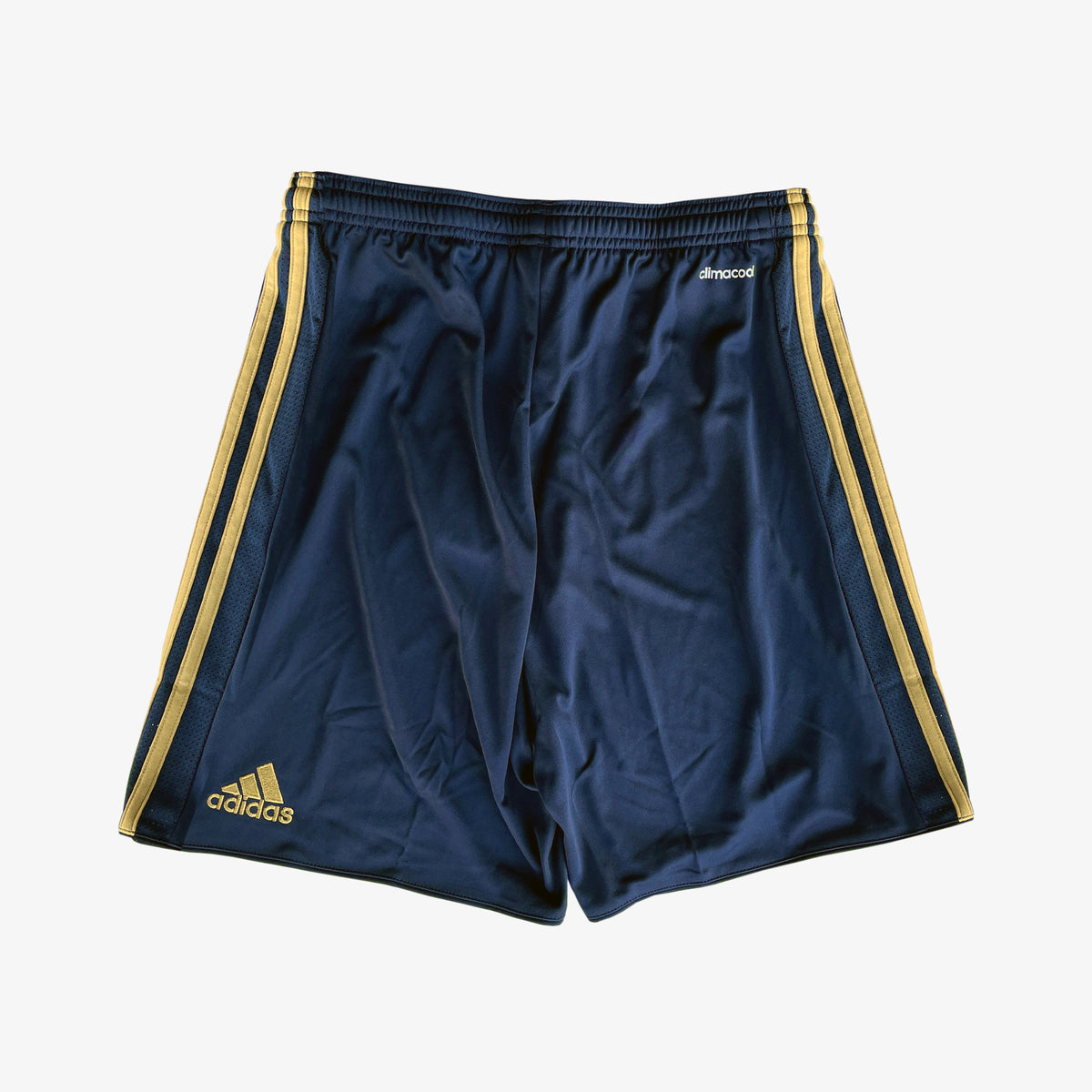adidas Tastigo 17 Youth and Adult Soccer Short Navy/gold - SMUBR6849N-ADIDAS by Adidas | Available at Niky's Sports