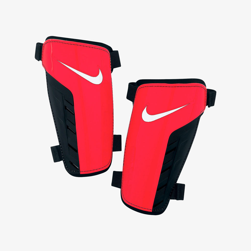 Park 12 Shinguard Black/Red - SP0253-062-NIKE by Nike | Available at Niky's Sports