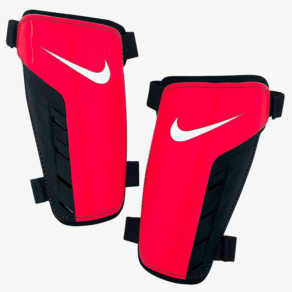 Park 12 Shinguard Black/Red - SP0253-062-NIKE by Nike | Available at Niky's Sports