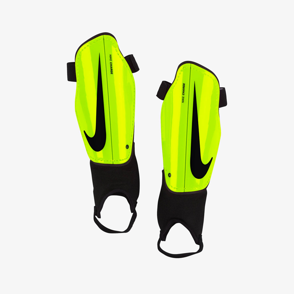 Kid's Charge 2.0 Soccer Shin Guards - Volt/Black/Black