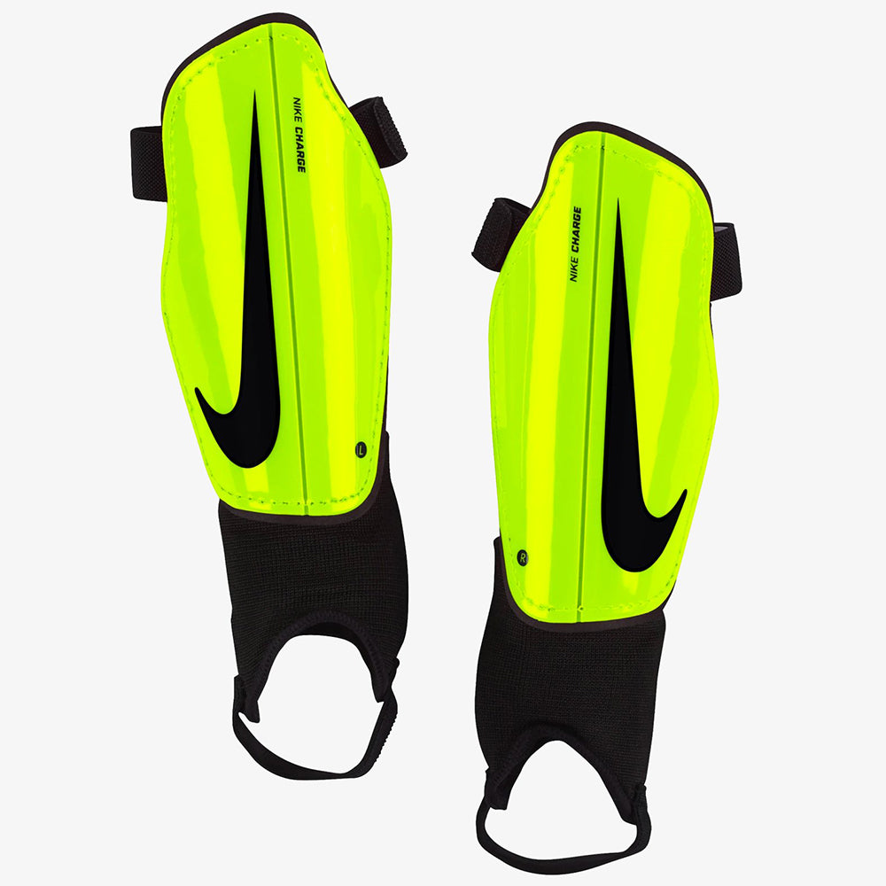 Kid's Charge 2.0 Soccer Shin Guards - Volt/Black/Black