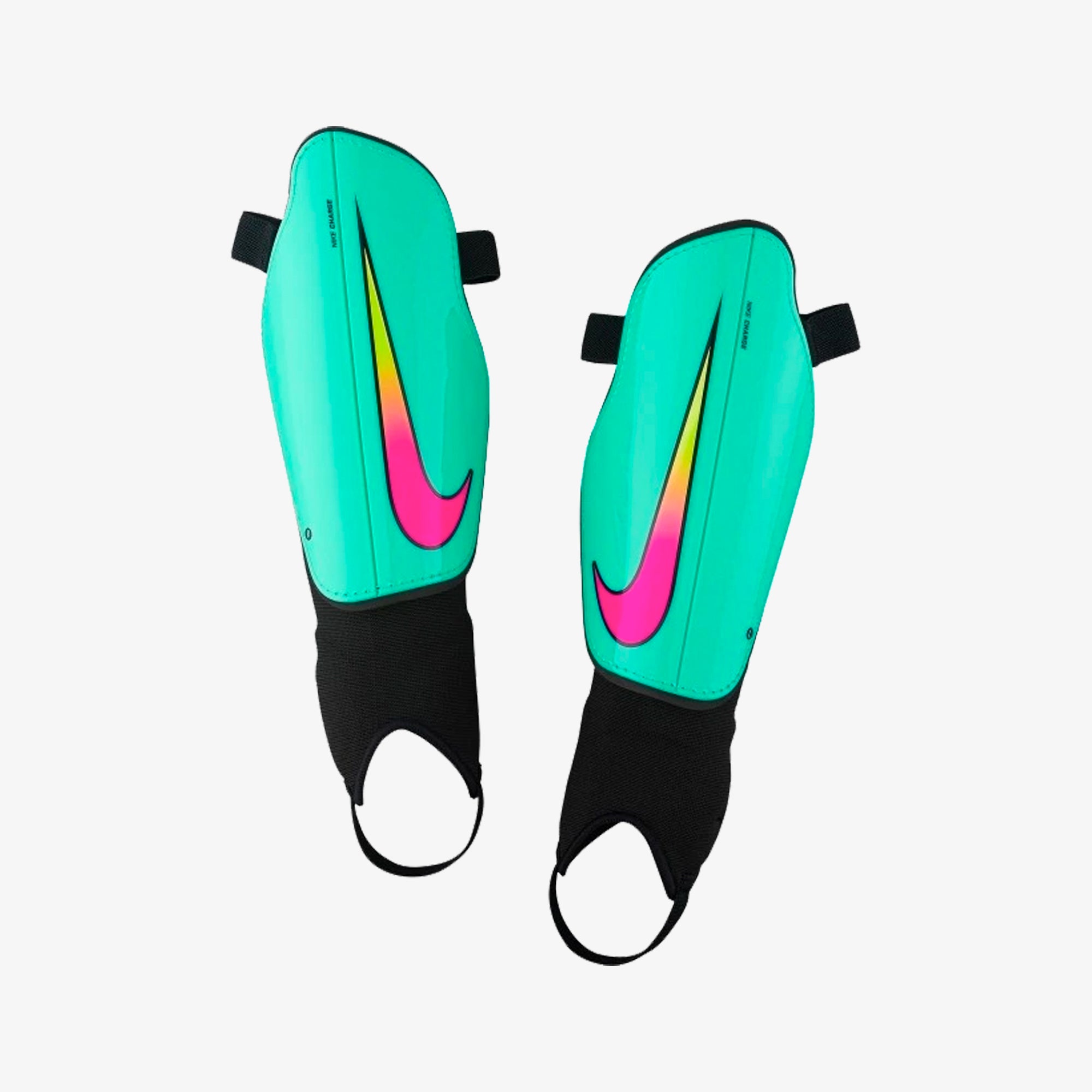 NIKE CHARGE KIDS SOCCER SHIN GUARDS Protege-tibias enfant Noir