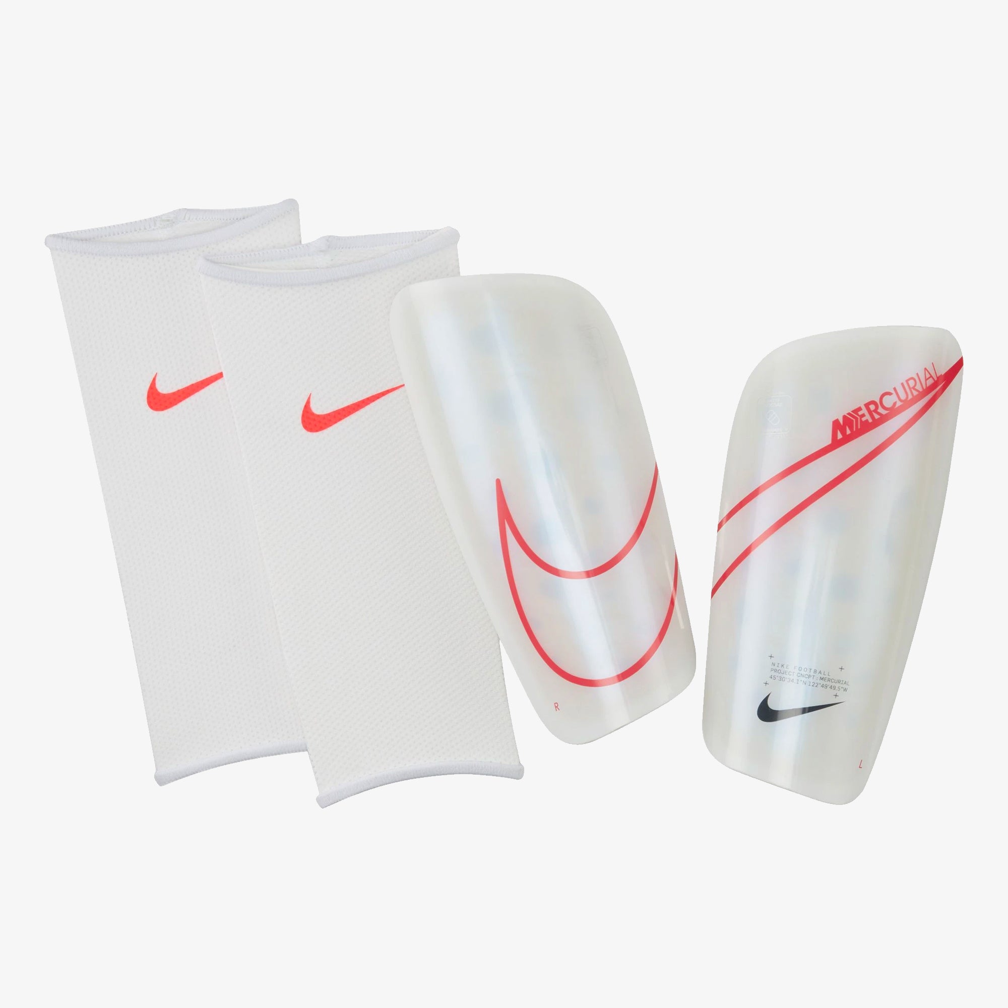 Mercurial Lite Soccer Shin Guards - SP2120-105-NIKE by Nike | Available at Niky's Sports
