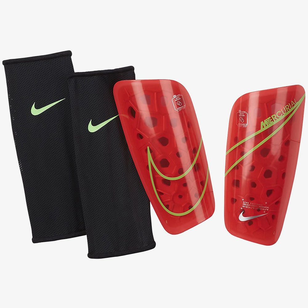 Mercurial Lite Shin Guards Red