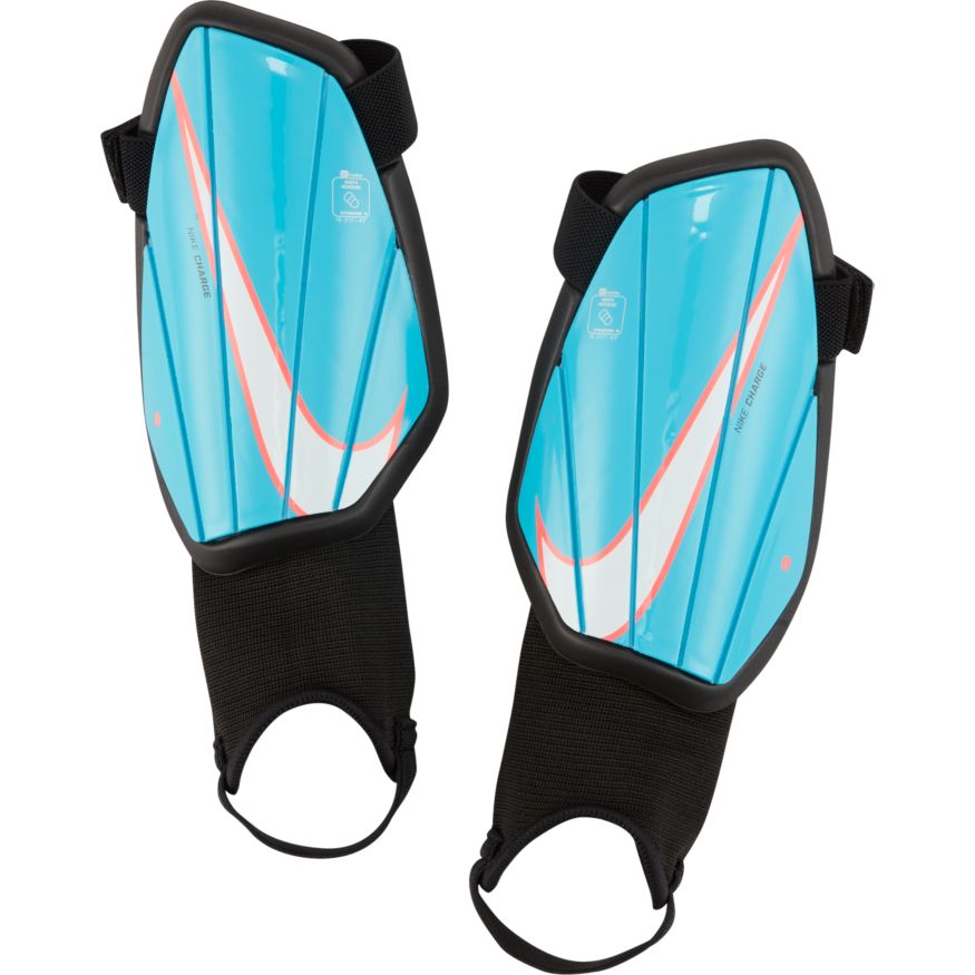 Nike Charge Kids' Soccer Shin Guards - SP2165-416-NIKE by Nike | Available at Niky's Sports