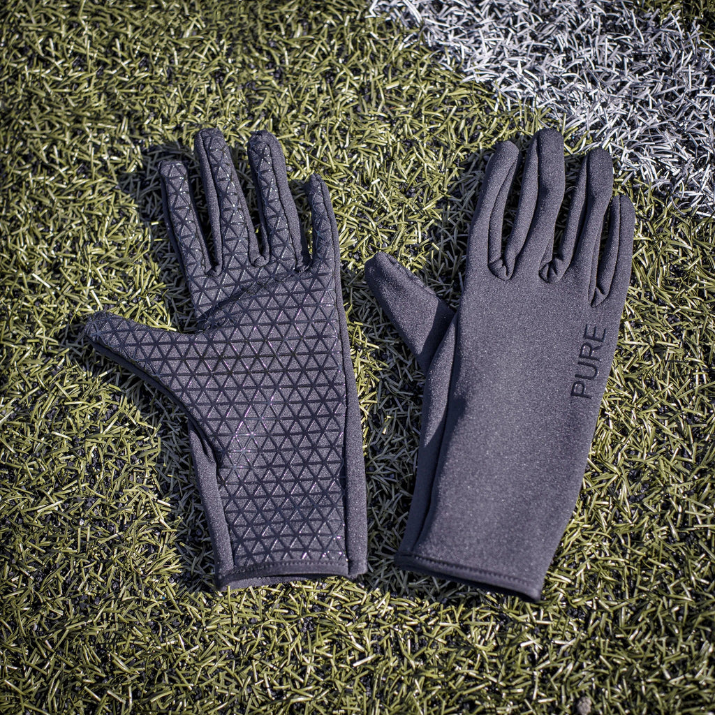 Puregrip Blackout Field Player Glove Black - PGGLV-SR4U by Sr4u | Available at Niky's Sports