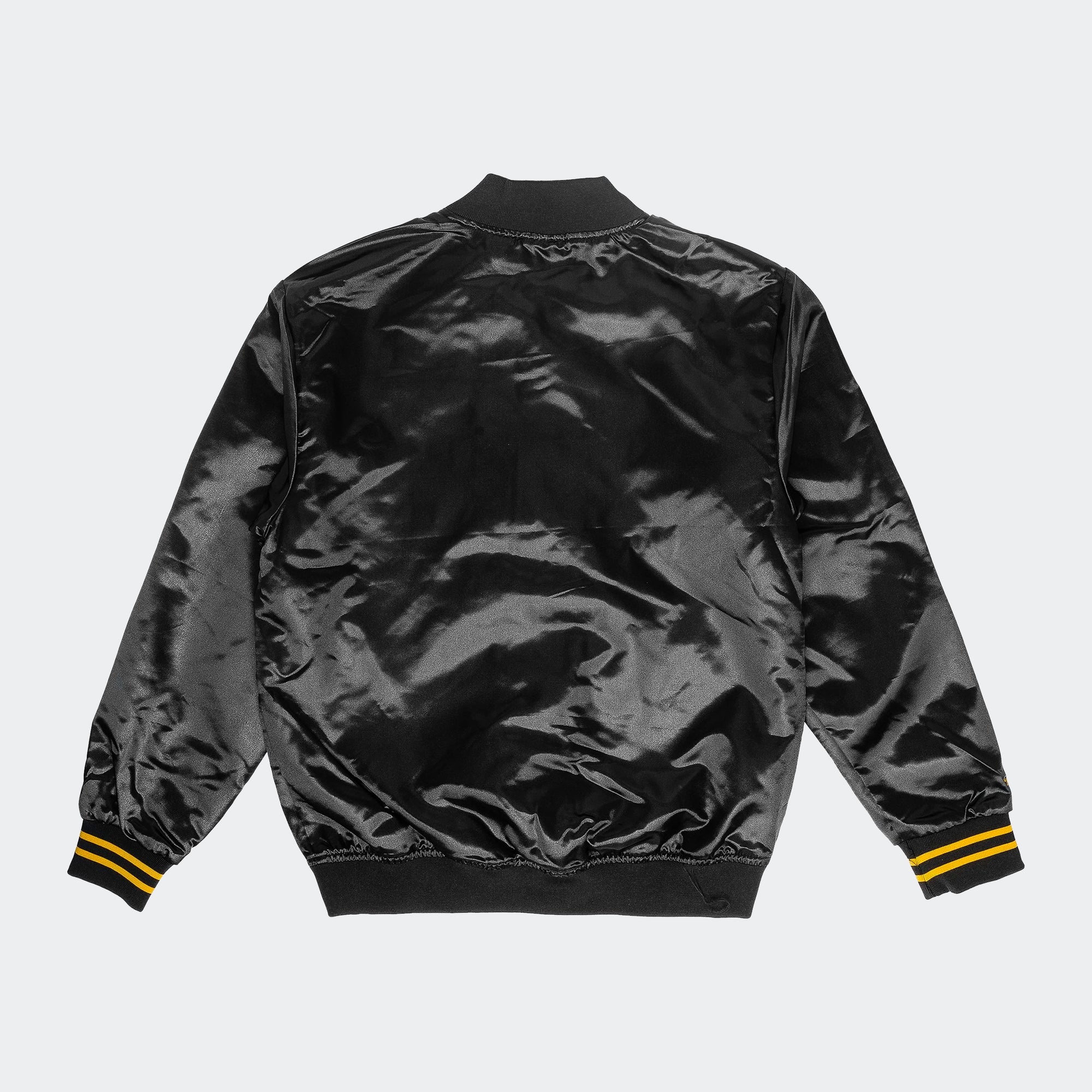 LAFC Special Script Satin Jack - STJKAJ18019-LAFBLCK-MITCHELL & NESS by Mitchell & Ness | Available at Niky's Sports