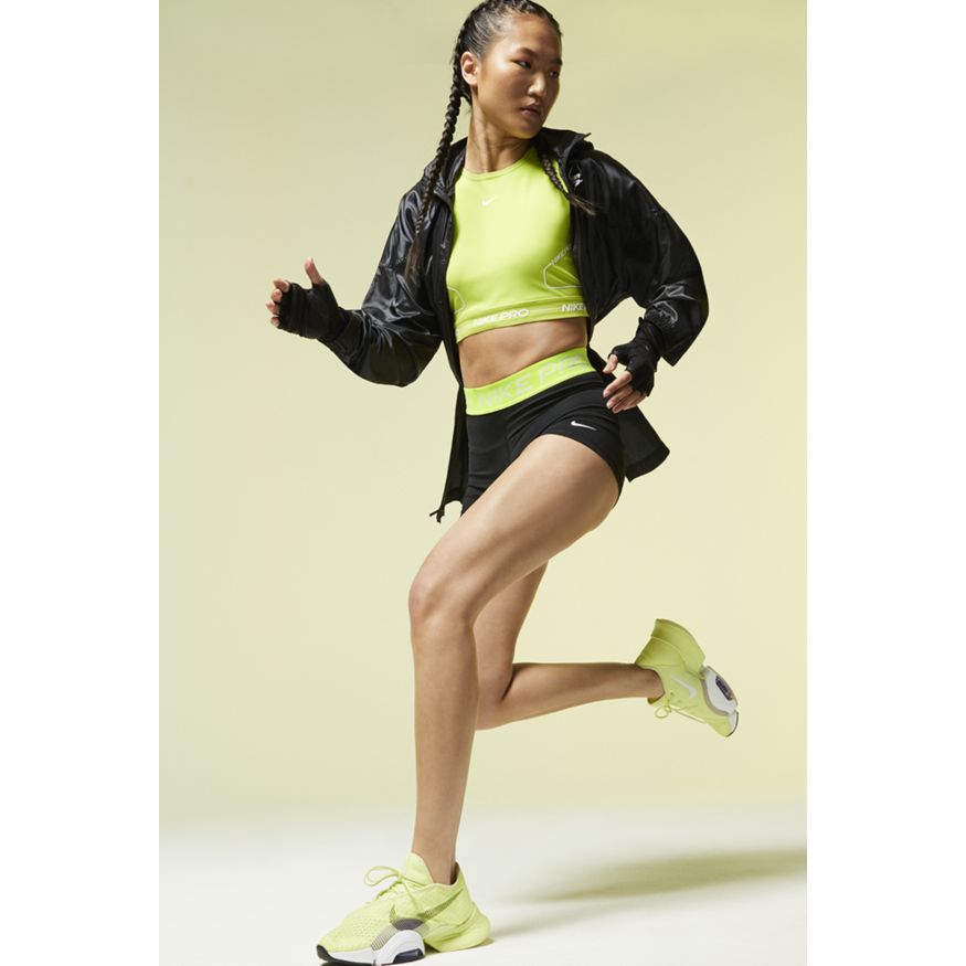 Nike Pro Women's 3" Shorts - CZ9857-013-NIKE by Nike | Available at Niky's Sports