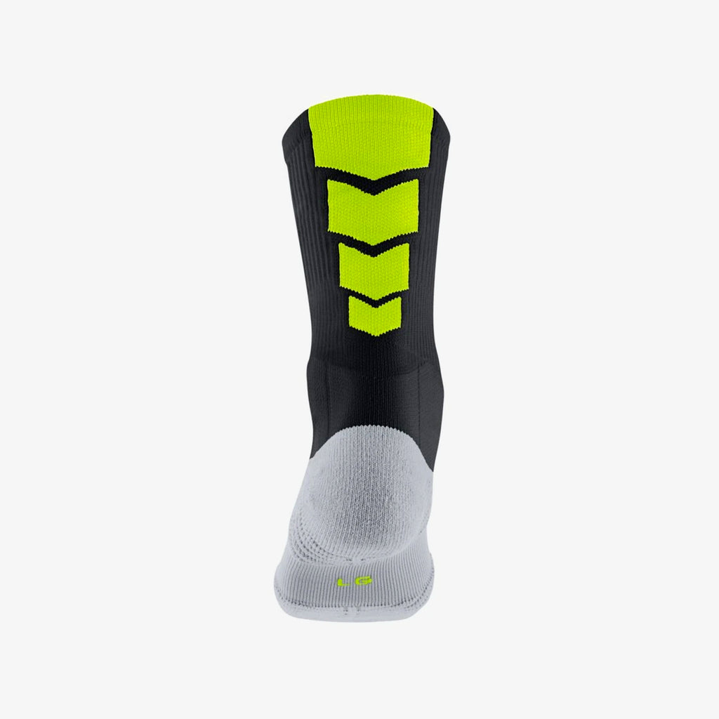 Stadium Crew Soccer Socks - Black/Neon - SX4854-070-NIKE by Nike | Available at Niky's Sports
