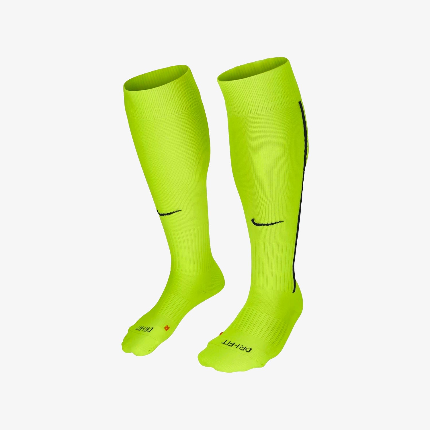 Nike Vapor III Soccer Sock Volt - SX5732-715-NIKE by Nike | Available at Niky's Sports
