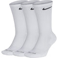Nike Everyday Plus Cushioned Training Crew Socks (3 Pairs) - SX6888-100-NIKE by Nike | Available at Niky's Sports