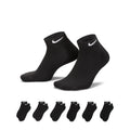 Nike Everyday Cushioned Training Low Socks (6 Pairs) - SX7672-010-NIKE by Nike | Available at Niky's Sports