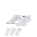 Nike Everyday Cushioned Training No-Show Socks (3 Pairs) - SX7673-100-NIKE by Nike | Available at Niky's Sports