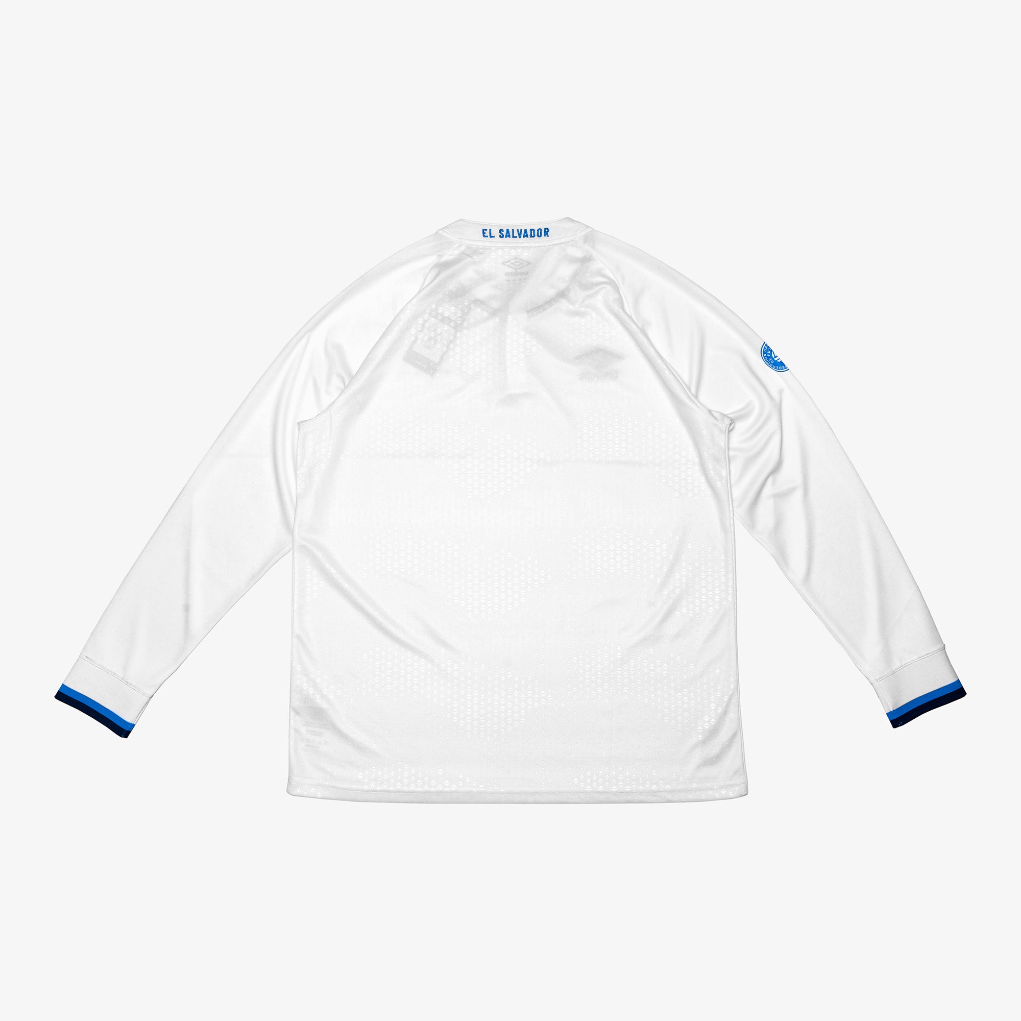 Men's El Salvador Away Long Sleeve Jersey 2021-2022 - UUM1ESJS52103-U10-UMBRO by Umbro | Available at Niky's Sports