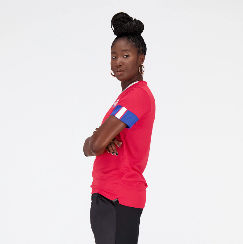 NEW BALANCE Costa Rica WOMEN'S Home Jersey WC22 - WT231540-HME-NEW BALANCE by New Balance | Available at Niky's Sports