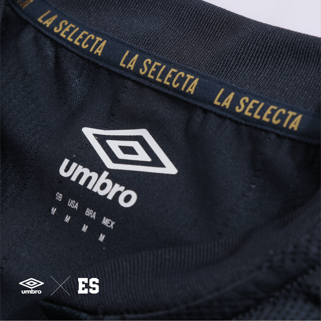 Umbro Men's El Salvador Third Long Sleeve Soccer Jersey - UUM1ESJS520211-U41-UMBRO by Umbro | Available at Niky's Sports
