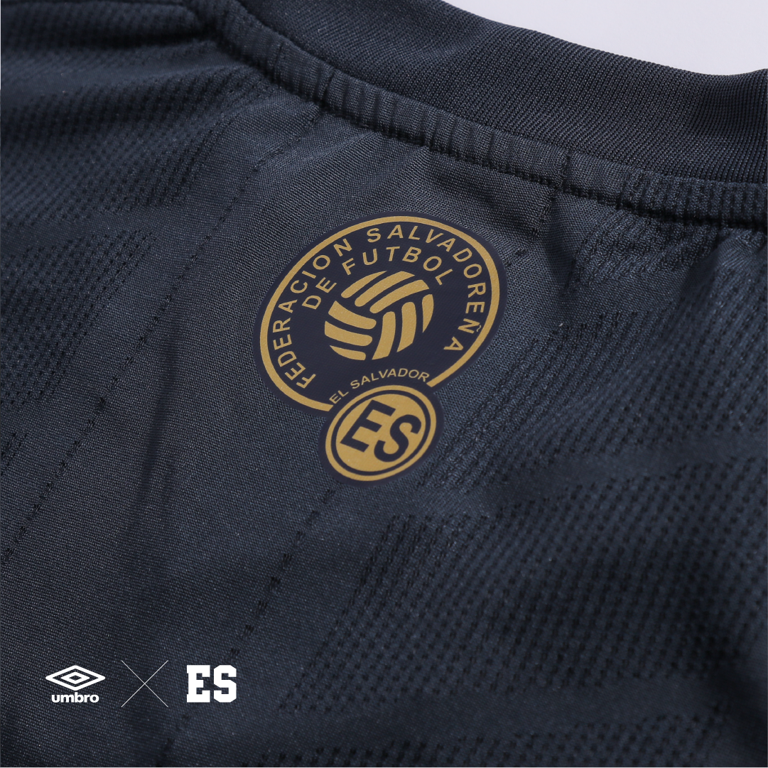 Umbro Men's El Salvador Third Long Sleeve Soccer Jersey - UUM1ESJS520211-U41-UMBRO by Umbro | Available at Niky's Sports