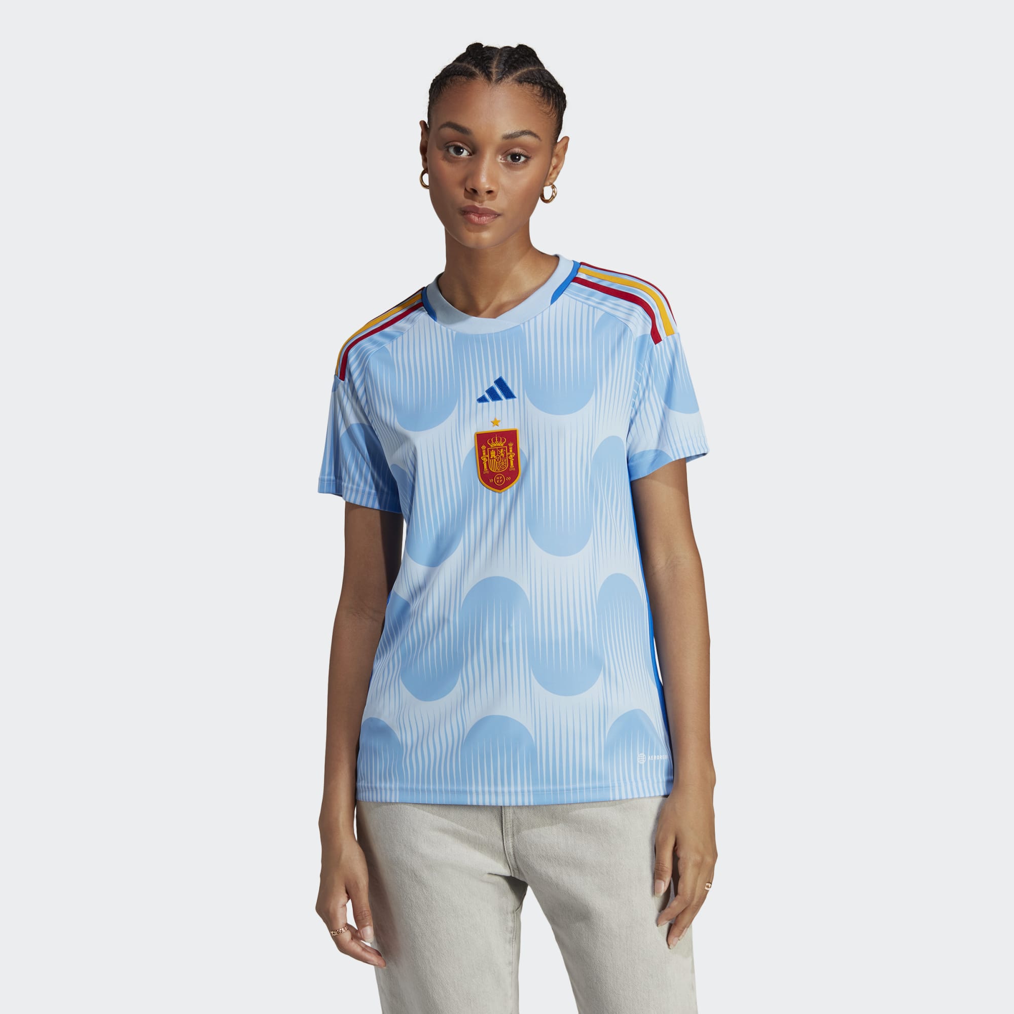 adidas SPAIN 22 AWAY WOMEN'S JERSEY WC22 - HF1403-ADIDAS by adidas | Available at Niky's Sports