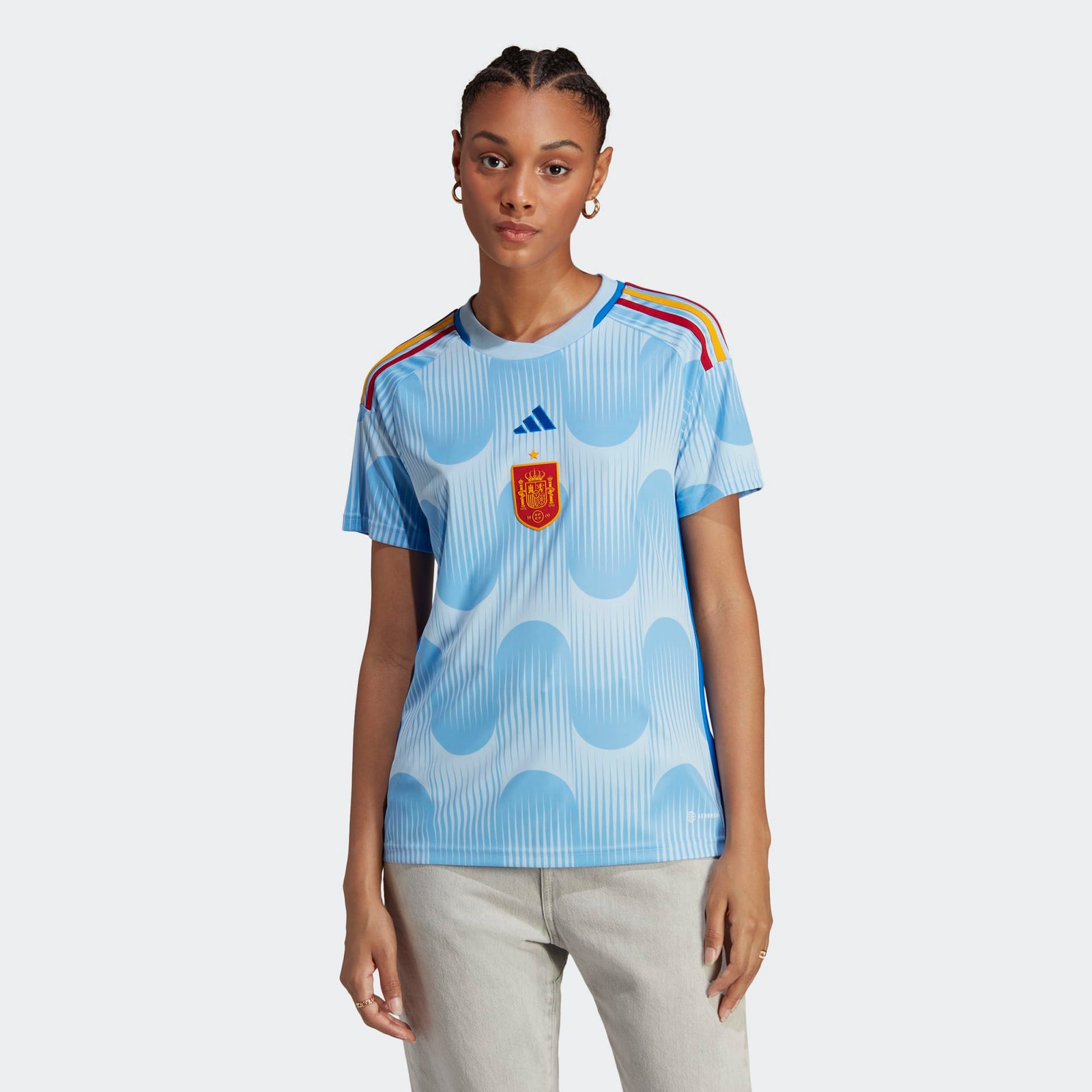 adidas SPAIN 22 AWAY WOMEN'S JERSEY WC22 - HF1403-ADIDAS by adidas | Available at Niky's Sports