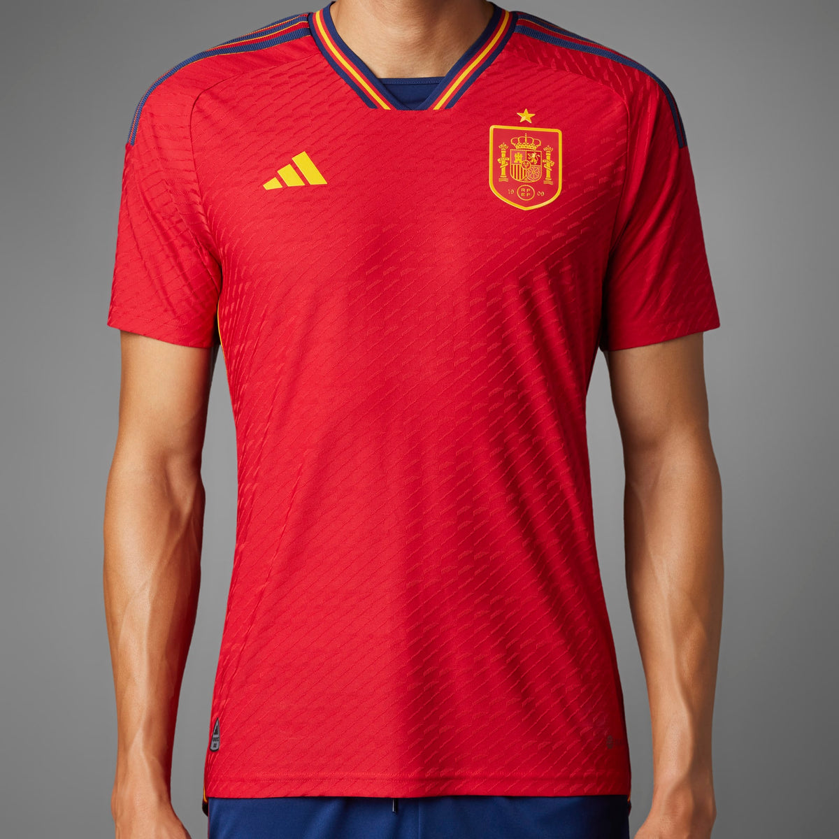 adidas SPAIN 22 HOME AUTHENTIC JERSEY - HE2021-ADIDAS by adidas | Available at Niky's Sports