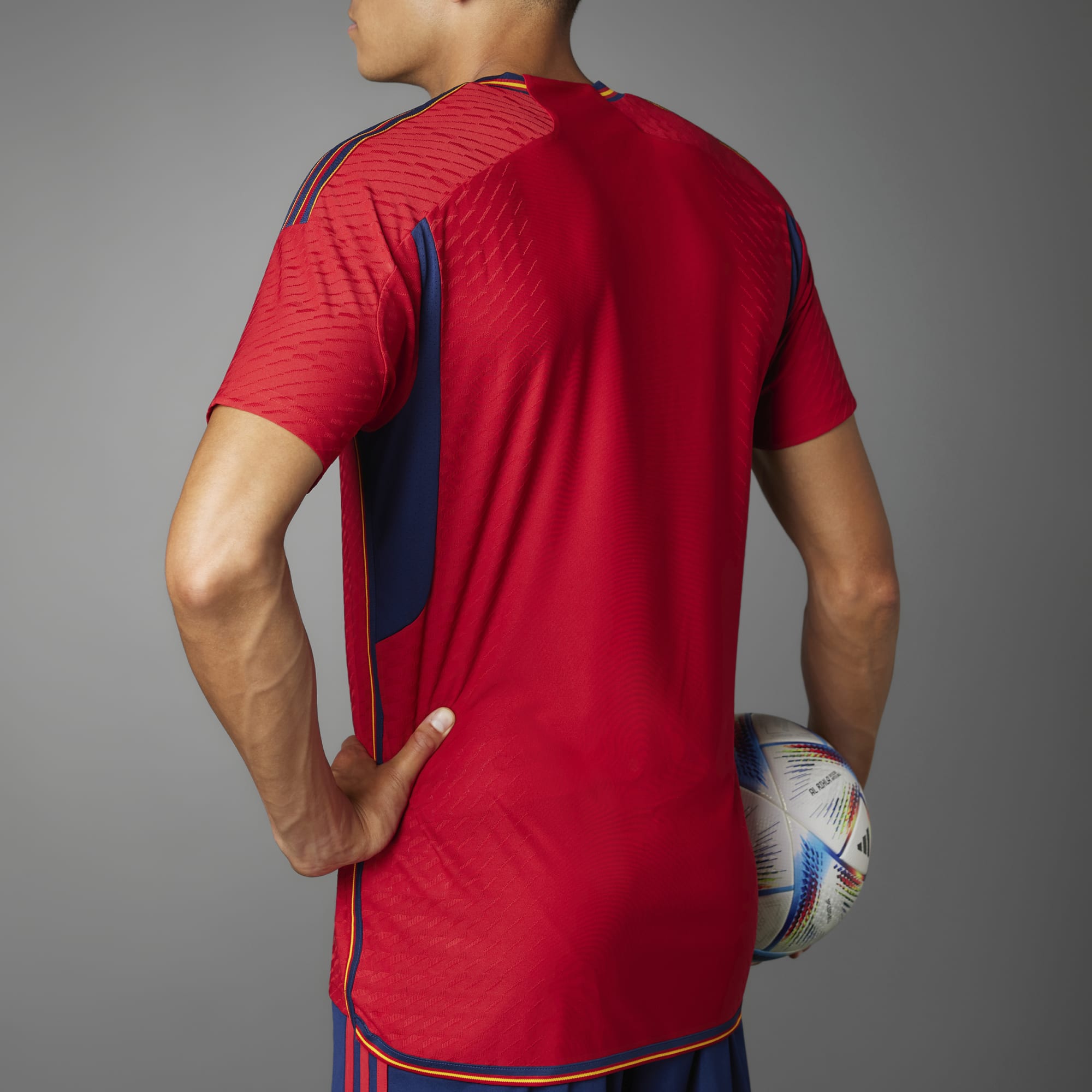 adidas SPAIN 22 HOME AUTHENTIC JERSEY - HE2021-ADIDAS by adidas | Available at Niky's Sports