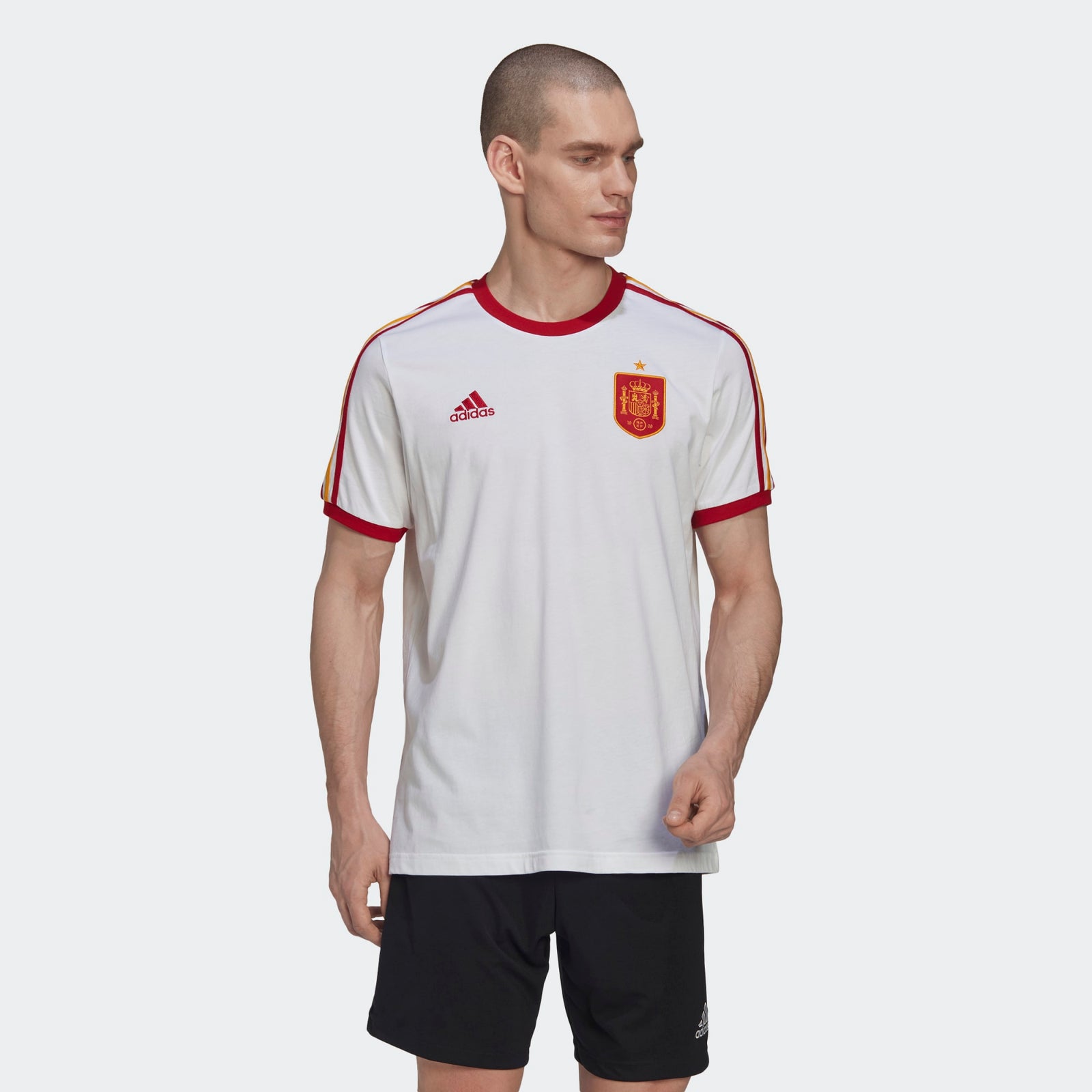 adidas SPAIN 3-STRIPES TEE WC22 - HS6017-ADIDAS by adidas | Available at Niky's Sports