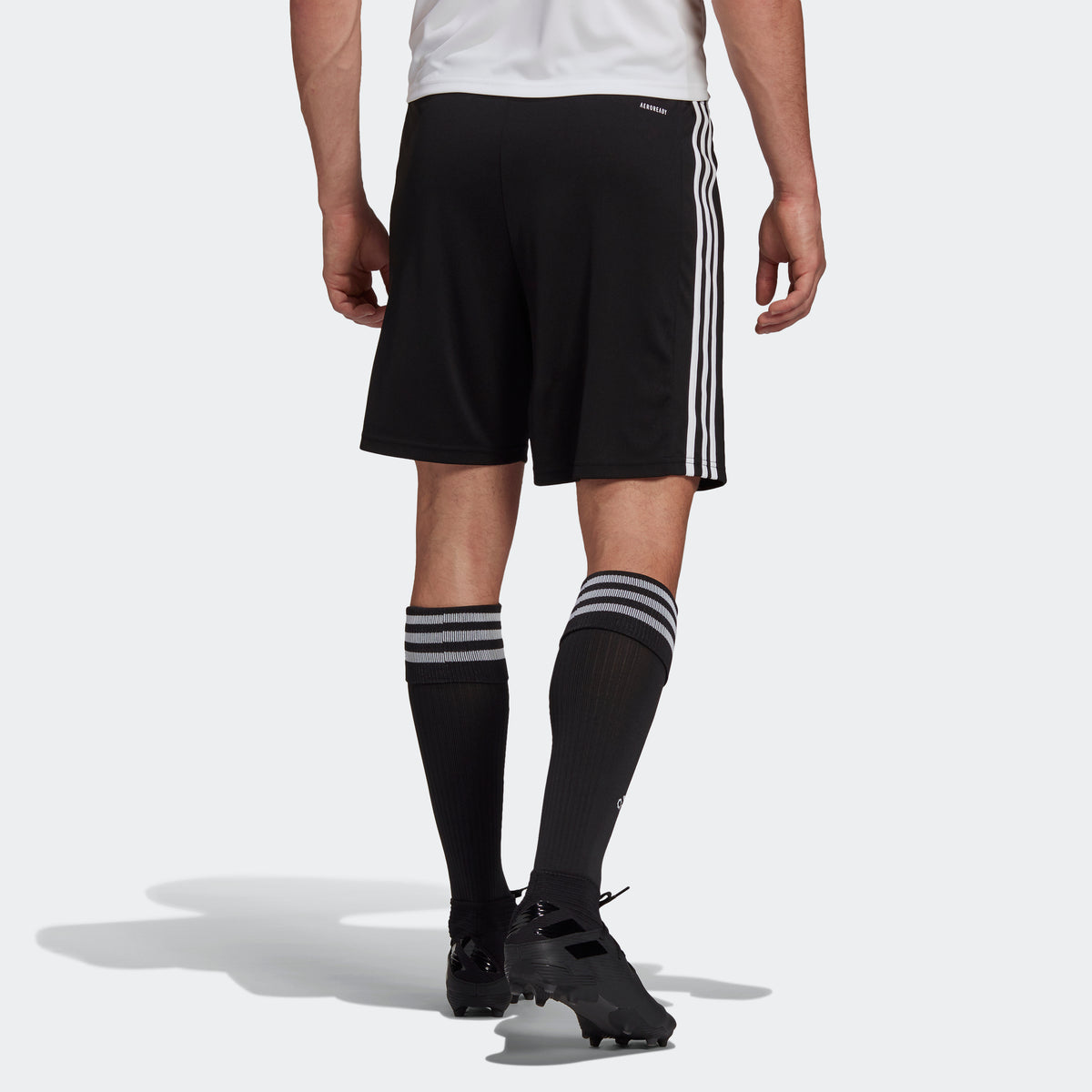 adidas Squadra 21 Men's Soccer Shorts - Black/White - GN5776-ADIDAS by Adidas | Available at Niky's Sports