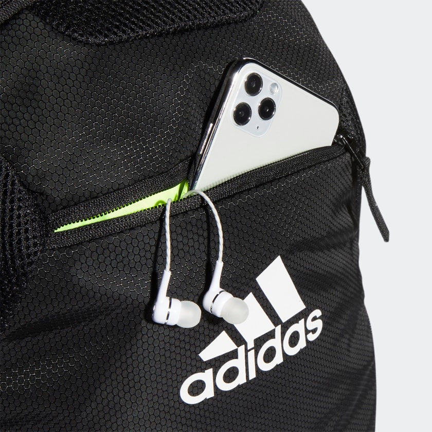Adidas Stadium 3 Backpack Black - 5154286-ADIDAS by adidas | Available at Niky's Sports