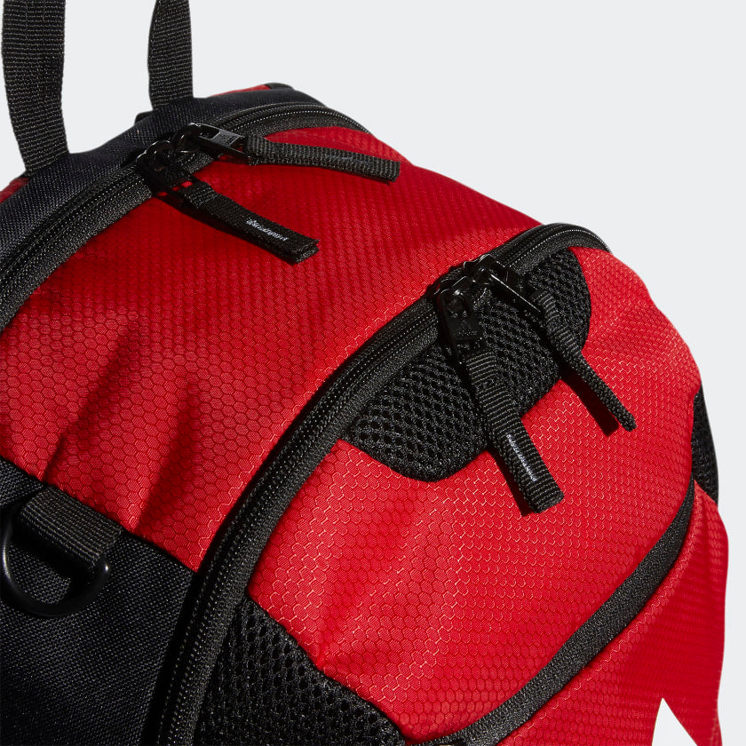 Adidas Stadium 3 Soccer Backpack Red - 5154293-ADIDAS by adidas | Available at Niky's Sports