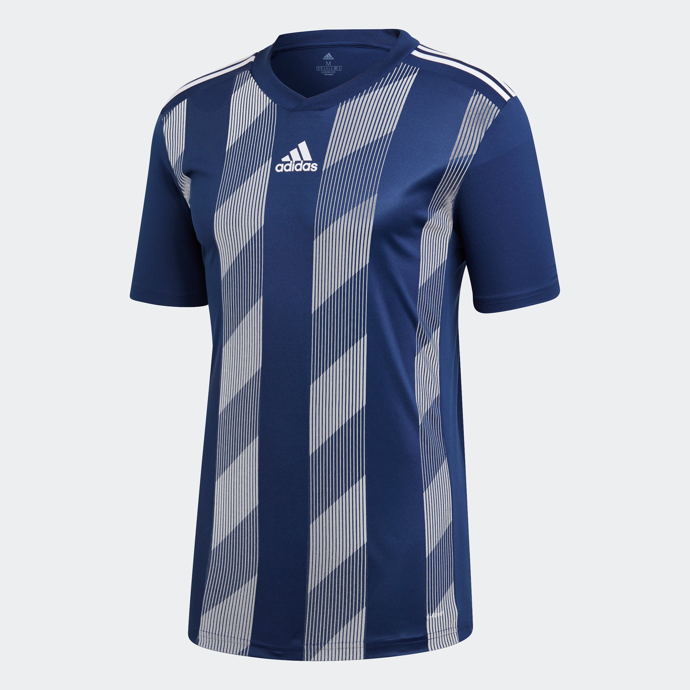 Striped 19 Jersey - Dark Blue/White